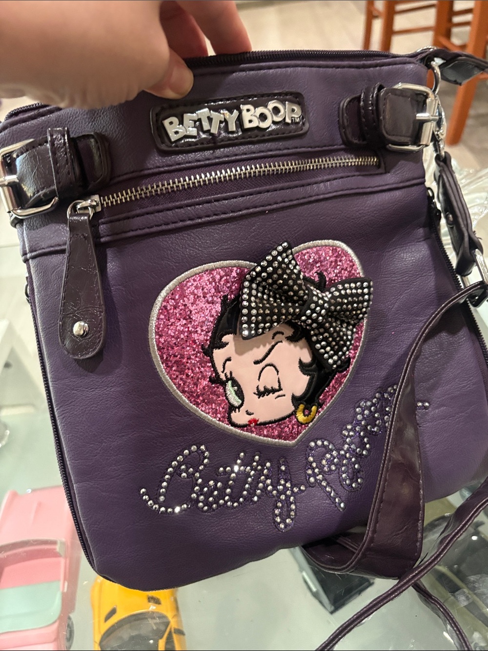 Betty Boop Crossbody Purse Bag